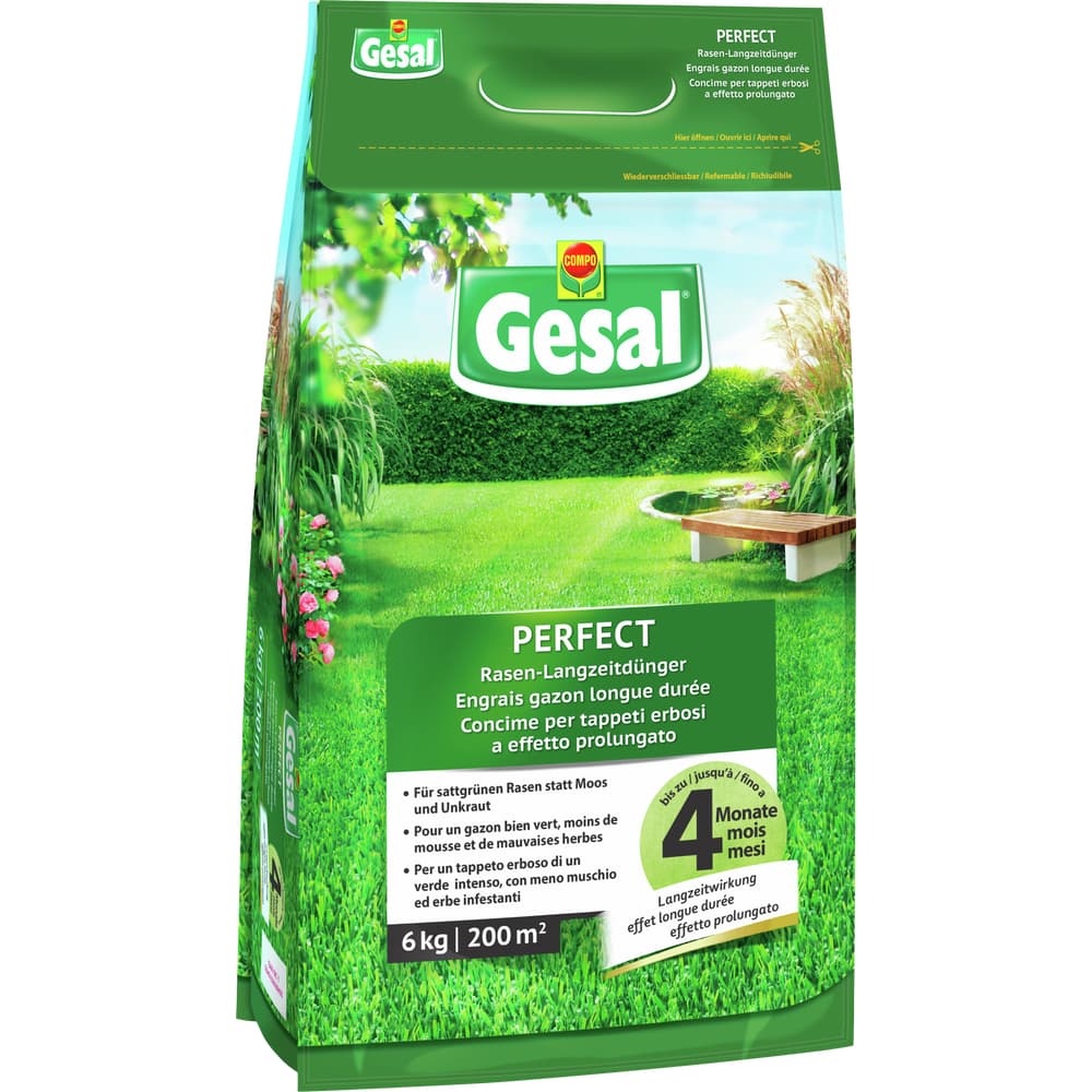 Compo Gesal Rasen-Langzeitdünger