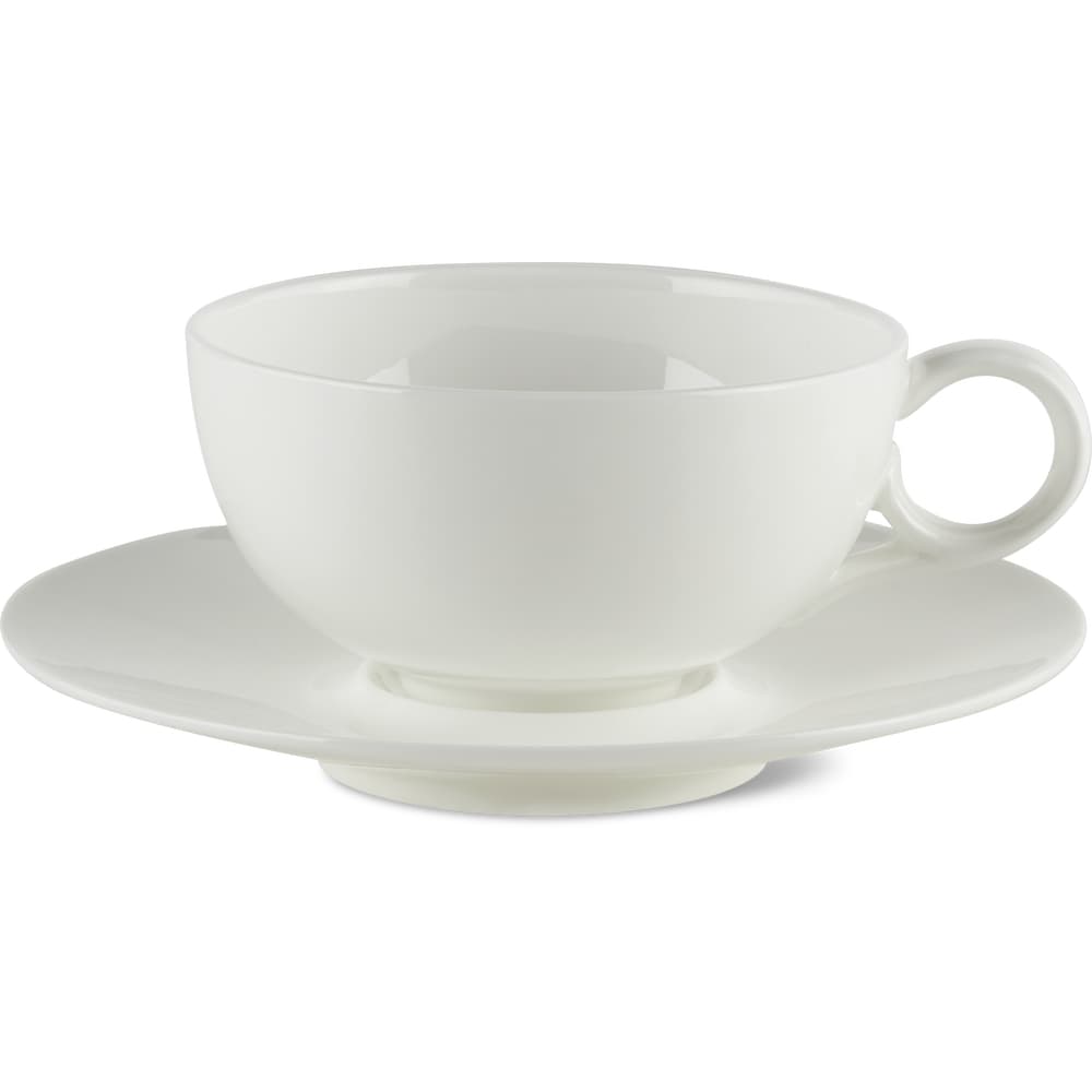 Migros Kitchen & Co. Teetasse mit Untertasse weiss, 180ml