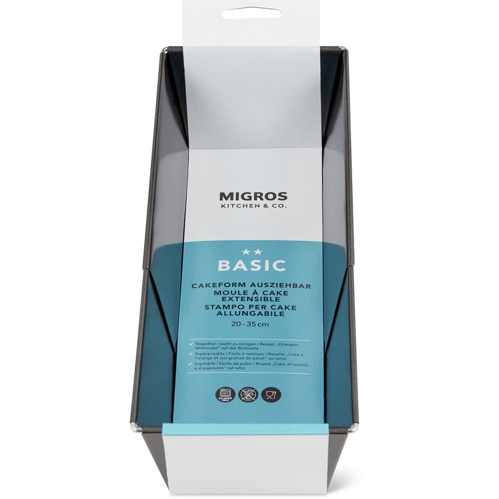 Migros Kitchen & Co. Basic Cakeform ausziehbar 20 - 35cm