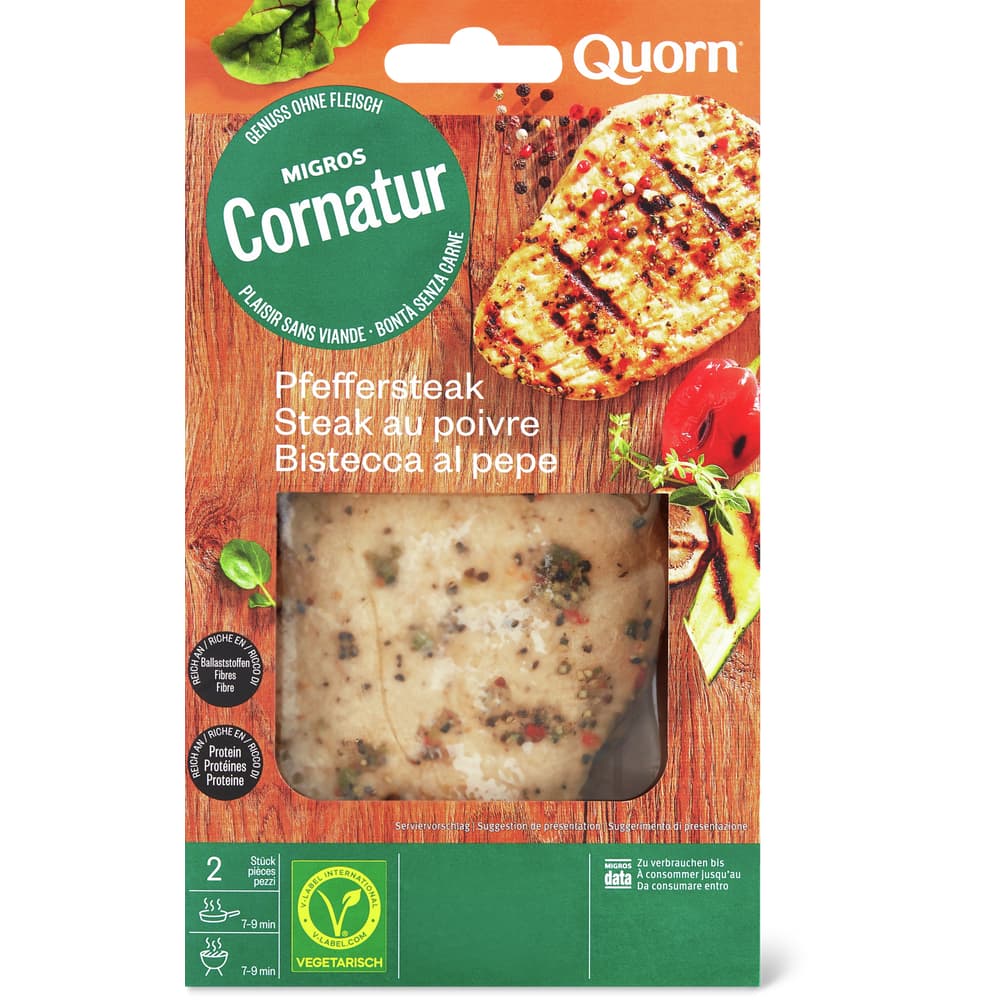 Cornatur Quorn Pfeffersteak