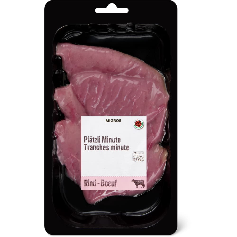 Migros IP-SUISSE Rindsschnitzel