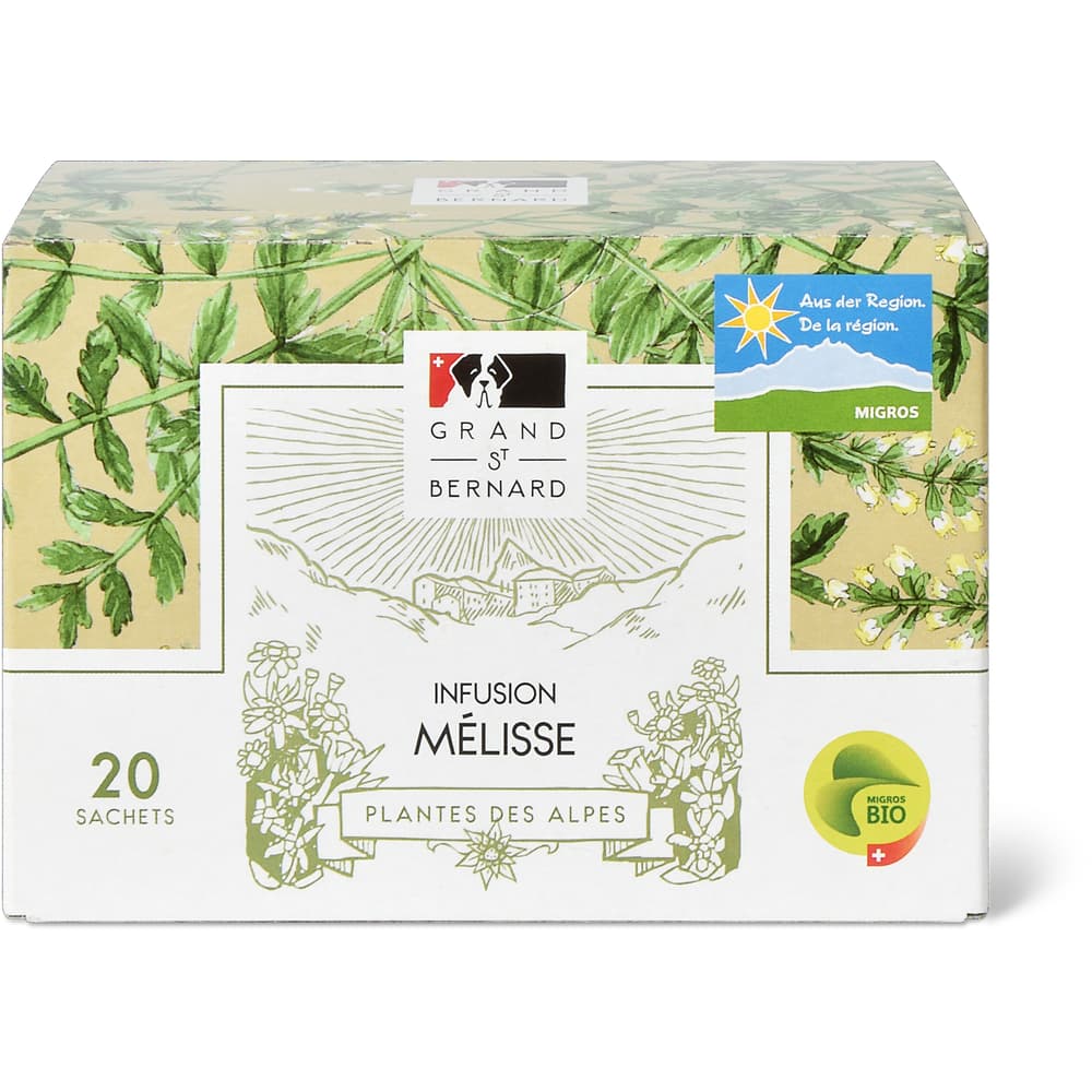 Grand San Bernard Melissentee Aus der Region, Bio