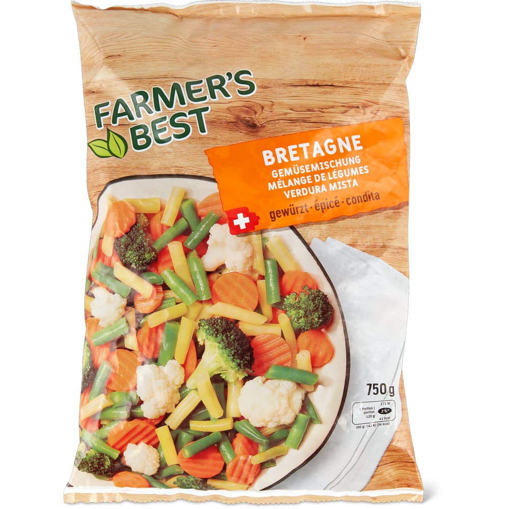 Farmer's Best Bretagne Gemüsemischung Gewürzt