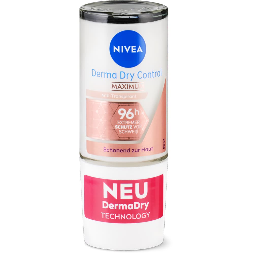 Nivea Derma Dry Control Deodorant Roll-On 96h