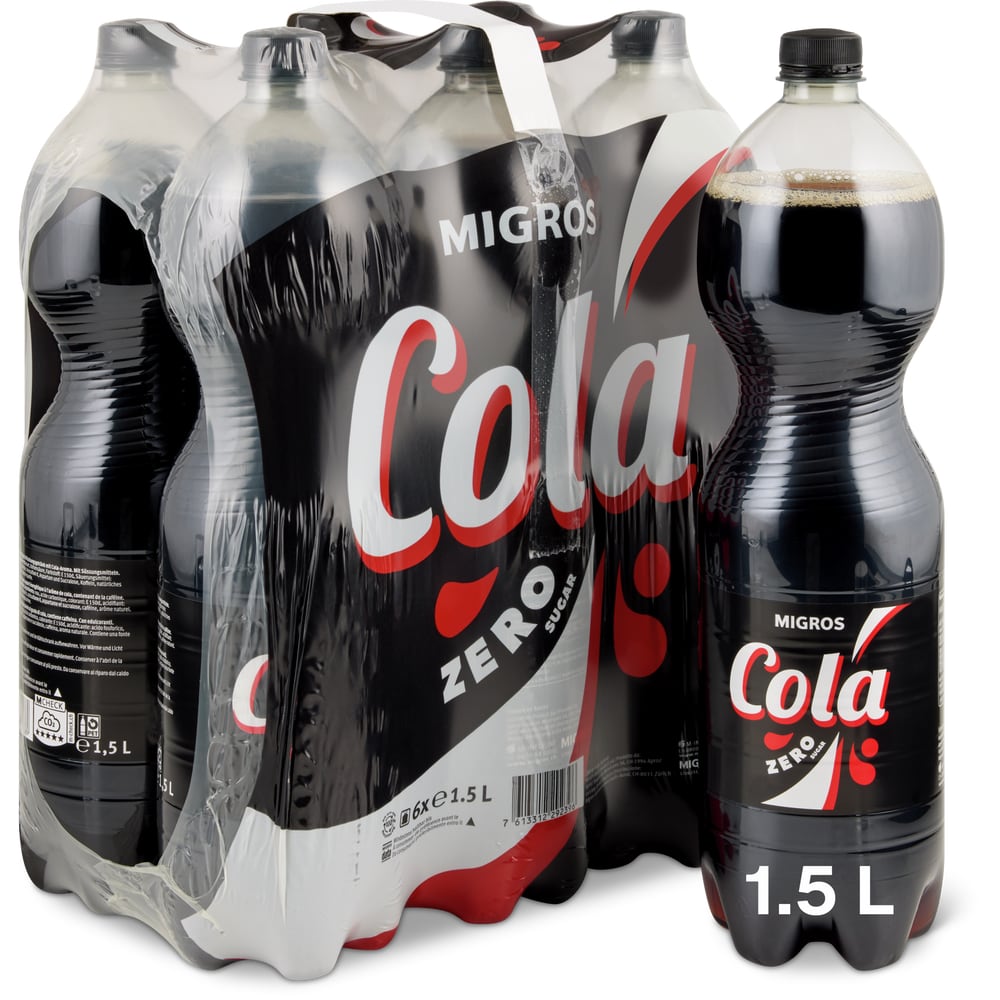 Migros Zero Kohlensäurehaltiges Tafelgetränk Orange