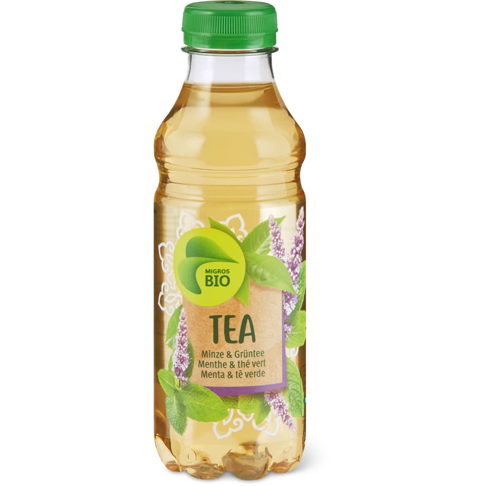 Migros Bio Eistee Grüntee Minze