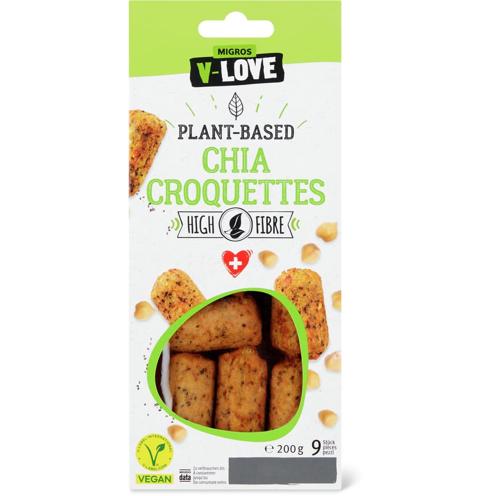 V-Love Chia Croquettes Vegan