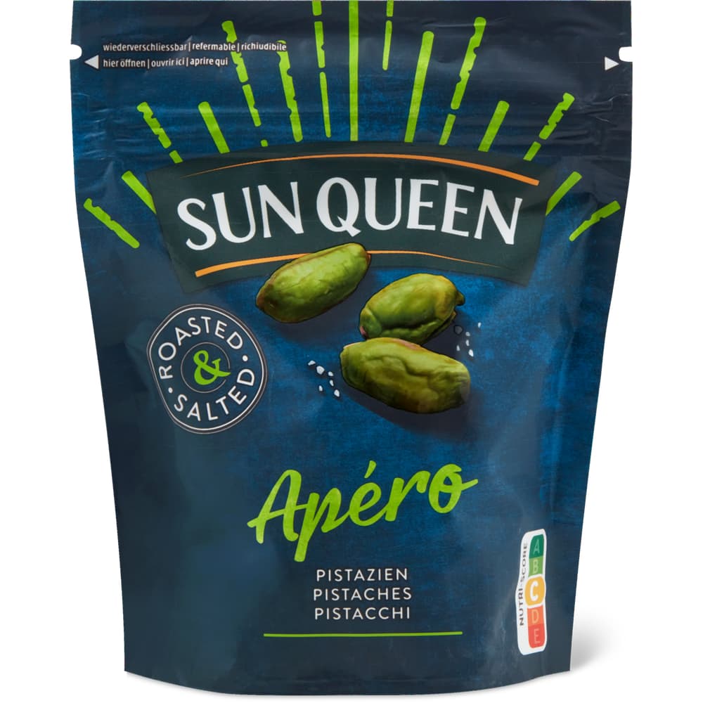 Sun Queen Apéro Pistazien geschält, geröstet und gesalzen