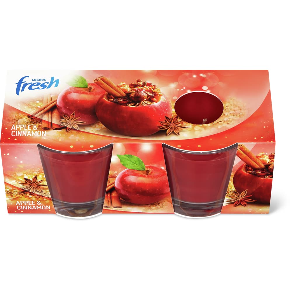 M-Fresh Duftkerzen Apple & Cinnamon