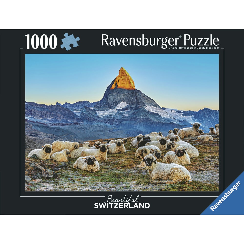 Ravensburger Puzzle Meet the Sheep Zermatt 1000 Teile