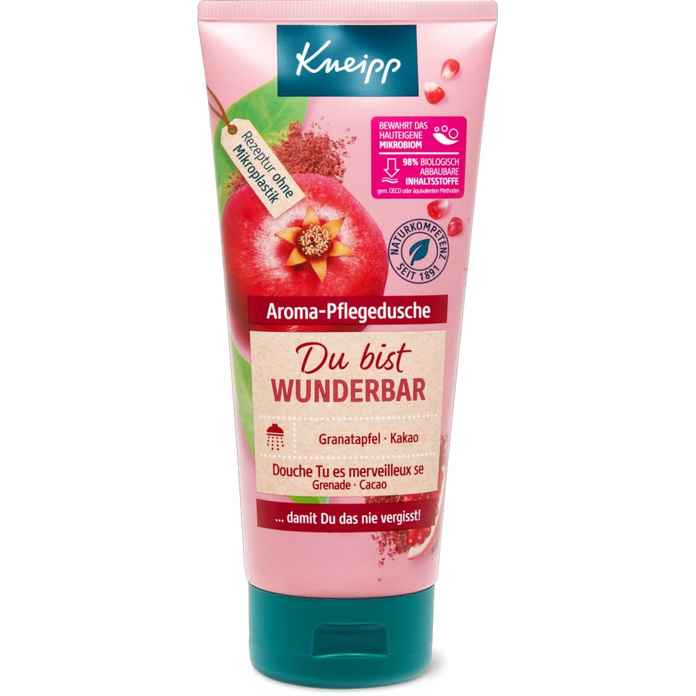 Kneipp Du bist Wunderbar Pflegedusche Granatapfel & Kakao