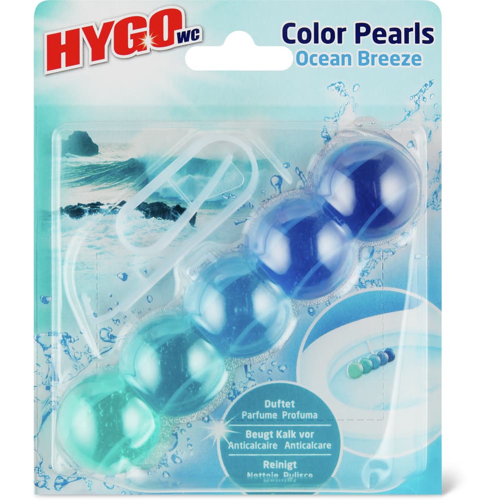 Hygo Color Pearls WC-Block 1 x 35g, Ocean Breeze