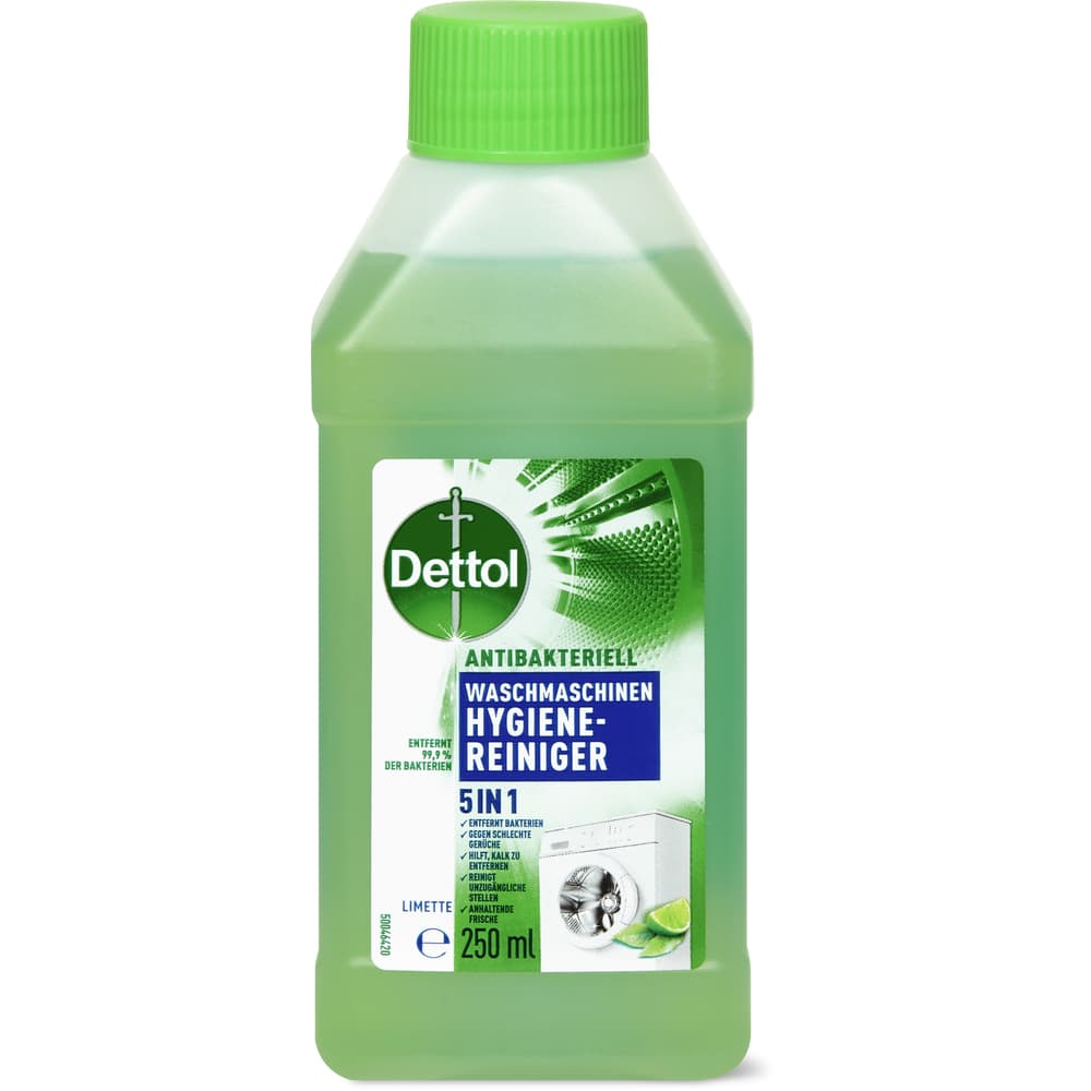 Dettol Waschmaschinen Reiniger und Entkalker Limette