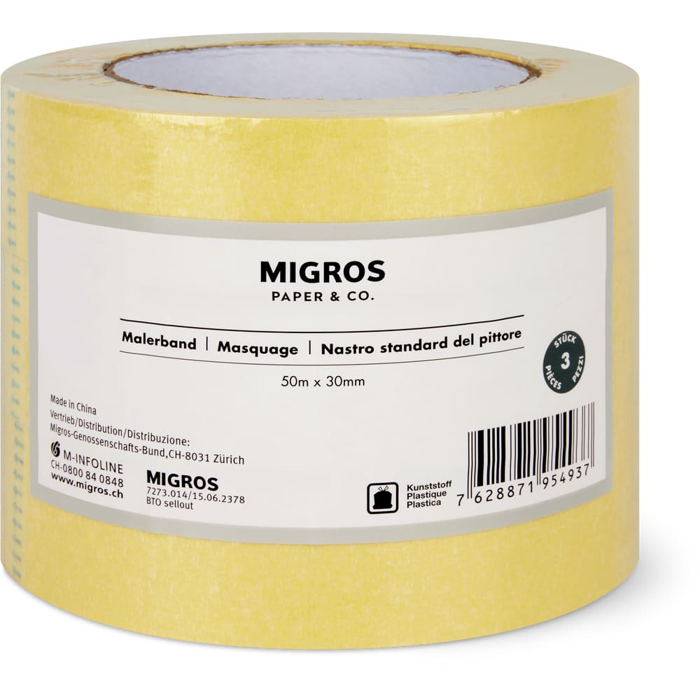Migros Paper & Co. Klebebänder 30mmx50m