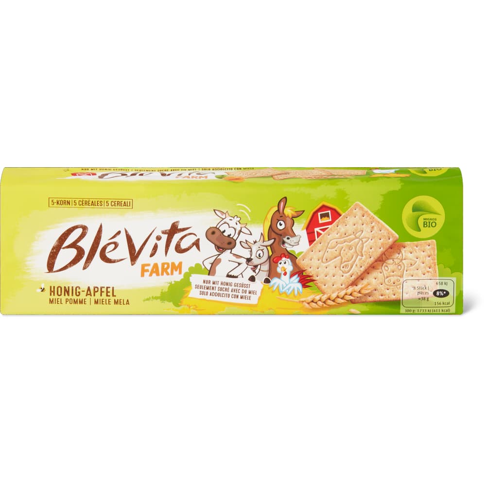 Blévita Bio Crakers Honig - Apfel