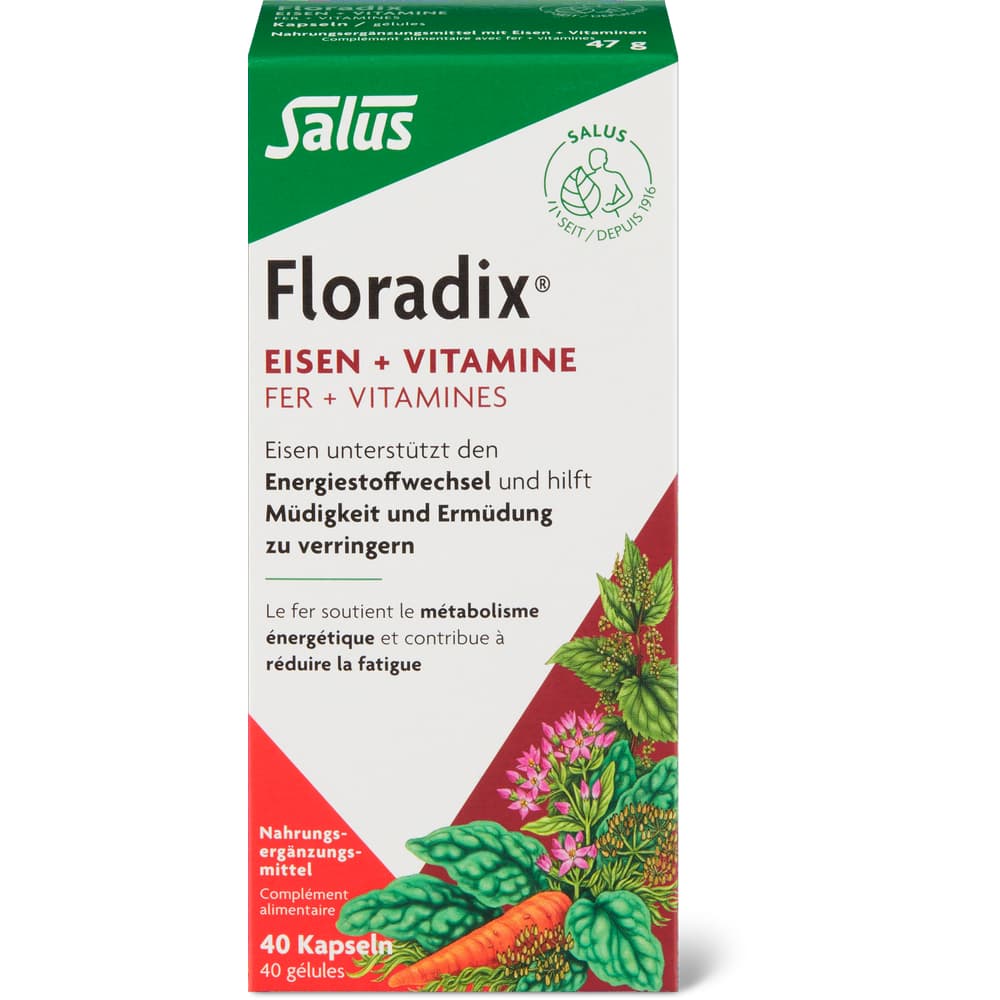 Salus Floradix Eisen Kapseln