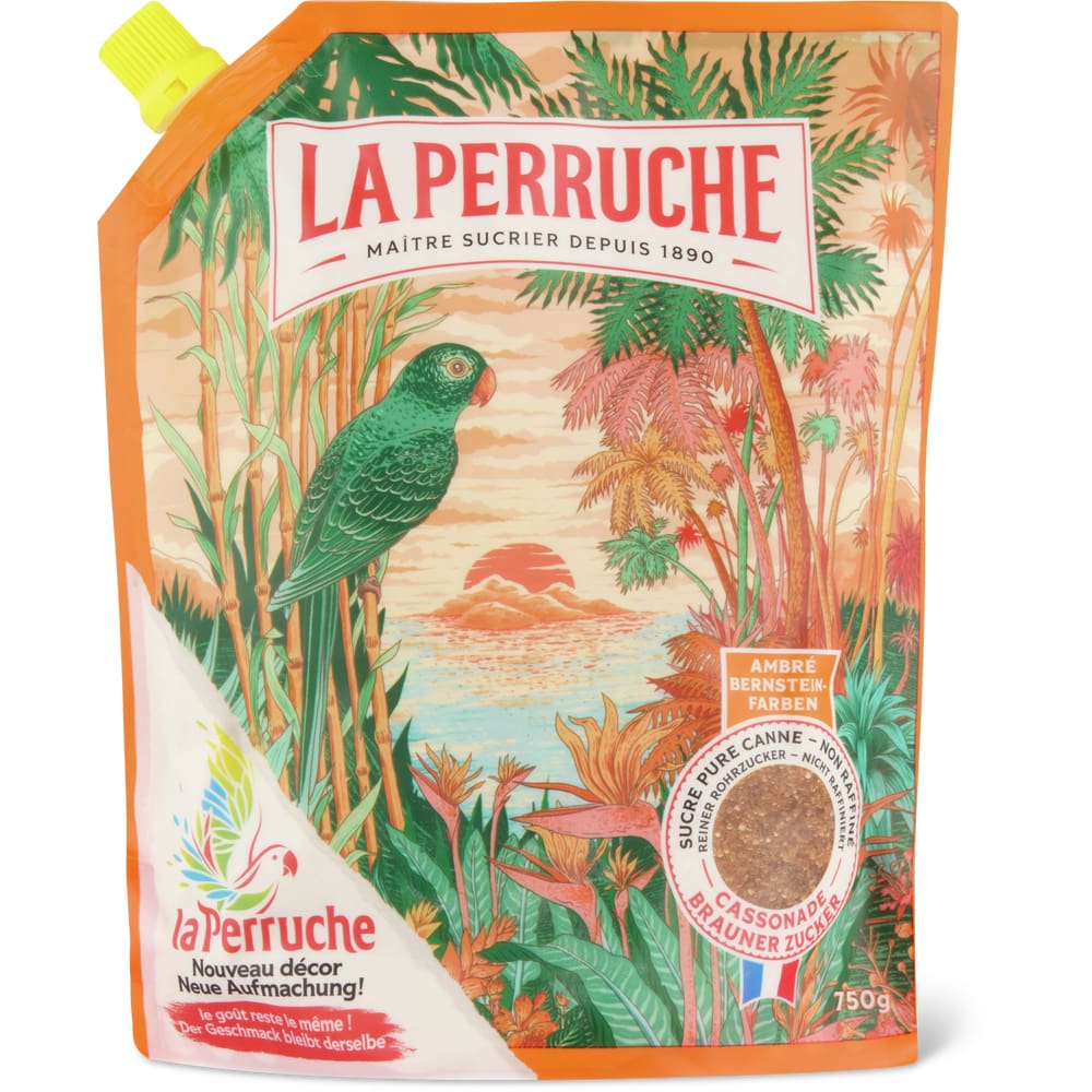 Béghin Say La Perruche Unverarbeiteter Rohrzucker