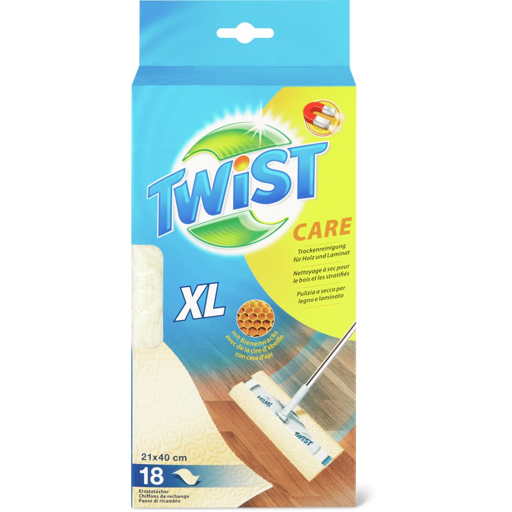 Twist Care Dry Ersatztücher schonend, Trocken, Grösse XL