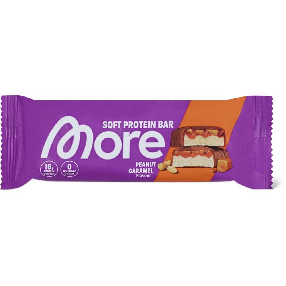 More Proteinriegel Peanut Caramel