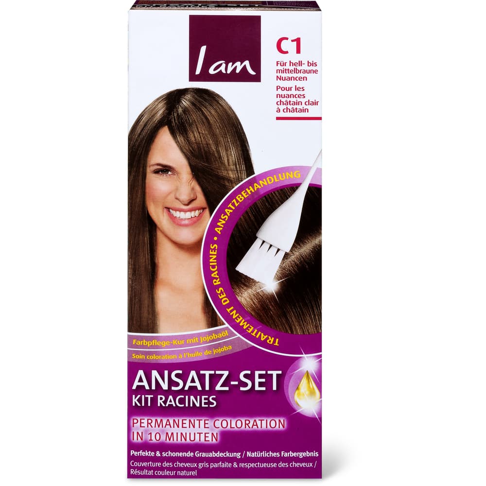 I am Ansatzset C3 hell-bis mittelbraune Nuancen