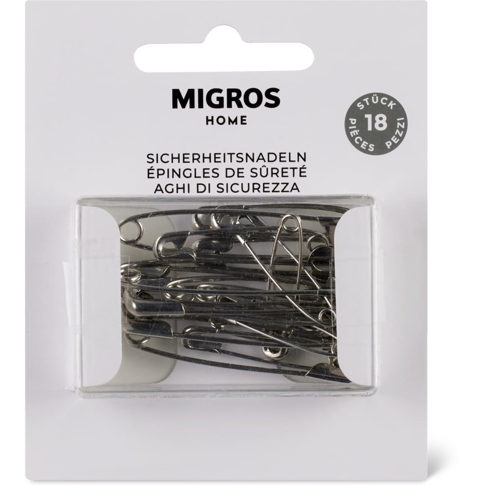 Migros Home Sicherheitsnadeln