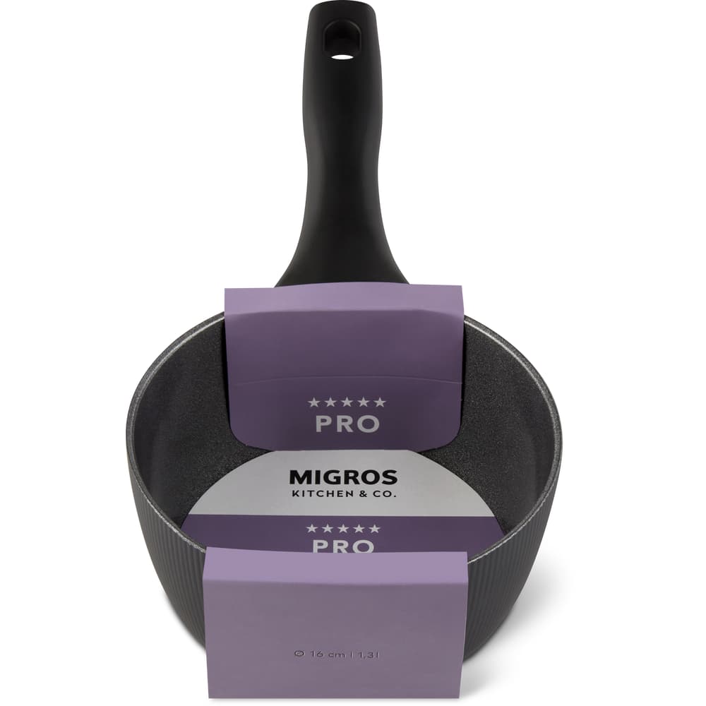 Migros Kitchen & Co. Pro Stielkasserolle Ø 16 cm