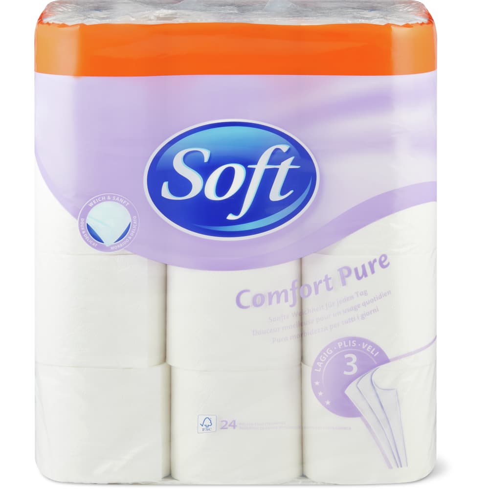 Soft Comfort Pure 3-lagig