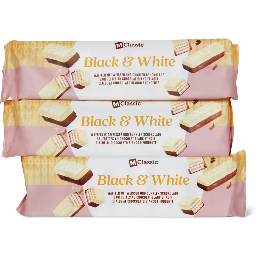 M-Classic Waffeln Black and White