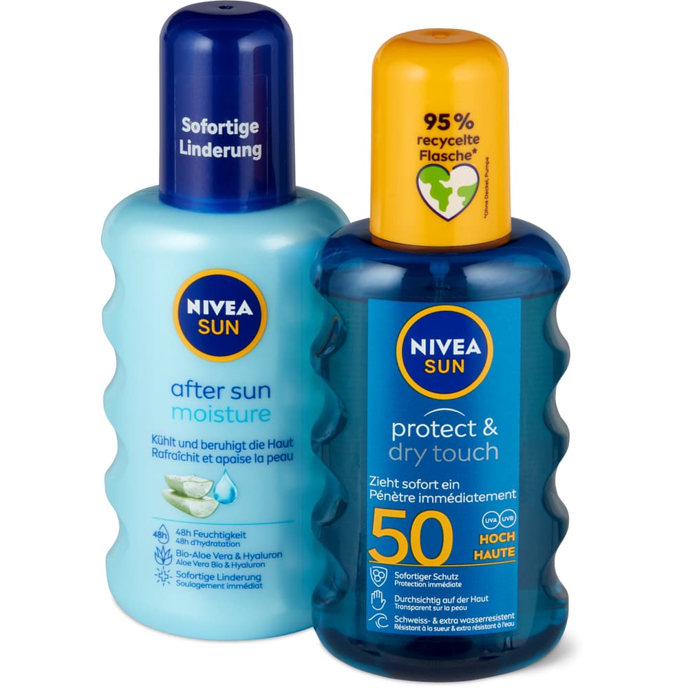 Nivea Sun Sonnenspray & After-Sun-Pflegelotion LFS 50