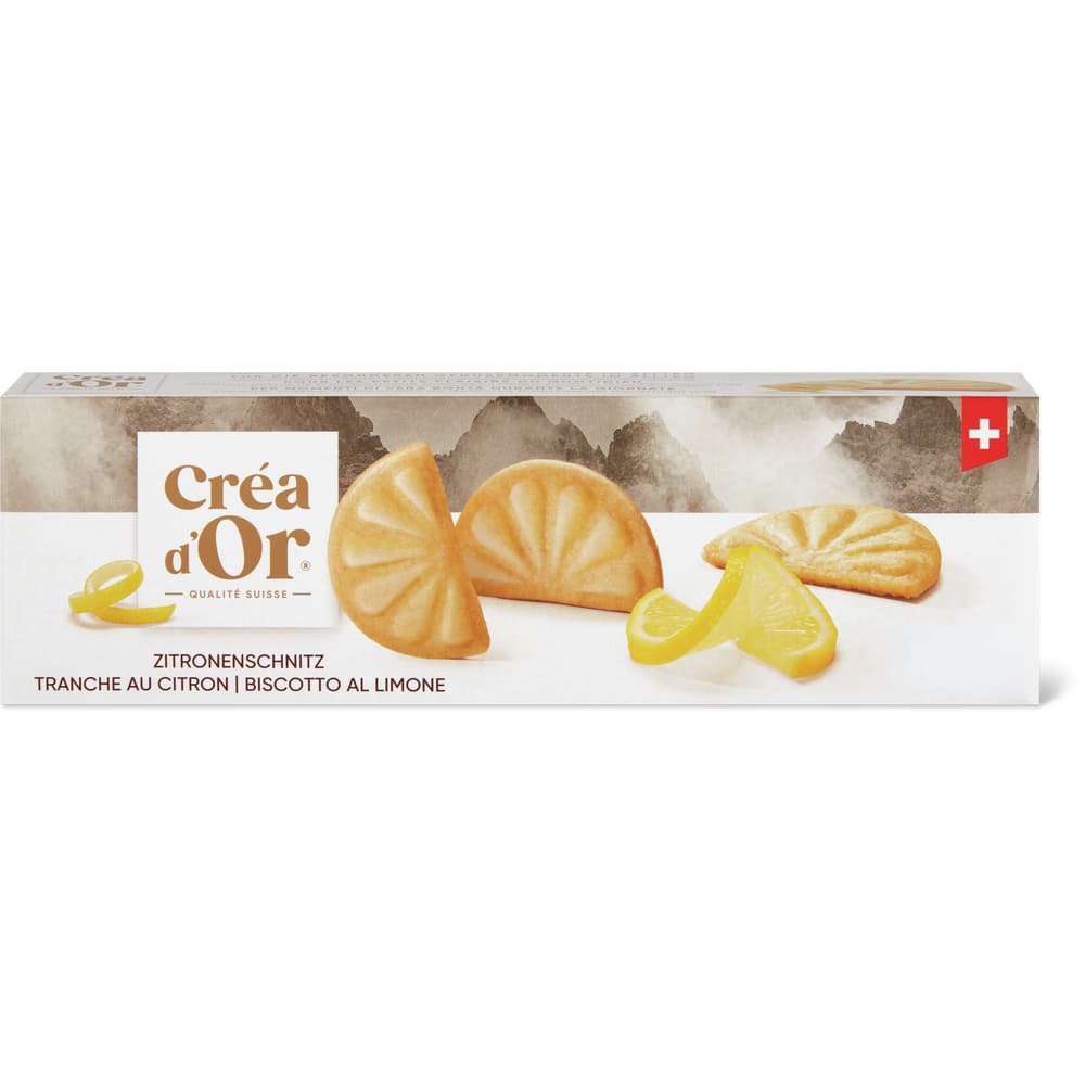 Créa d'Or Gebäck Zitronenschnitz