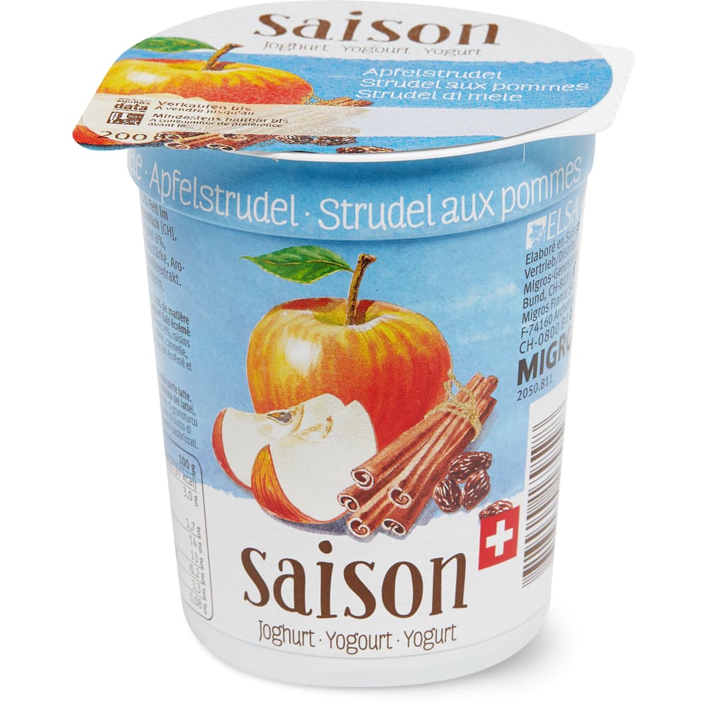 Saison Joghurt Apfelstrudel