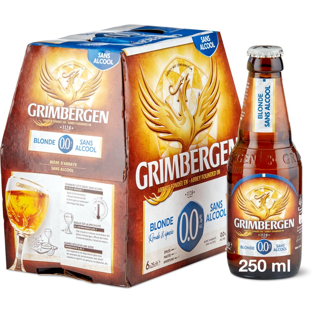 Grimbergen Helles Bier alkoholfrei