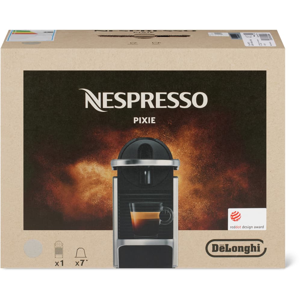 Nespresso Pixie Delonghi Nespresso Capsule Coffee Machine