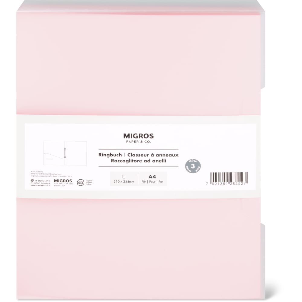 Migros Paper & Co. Ringbuch 3 Stück