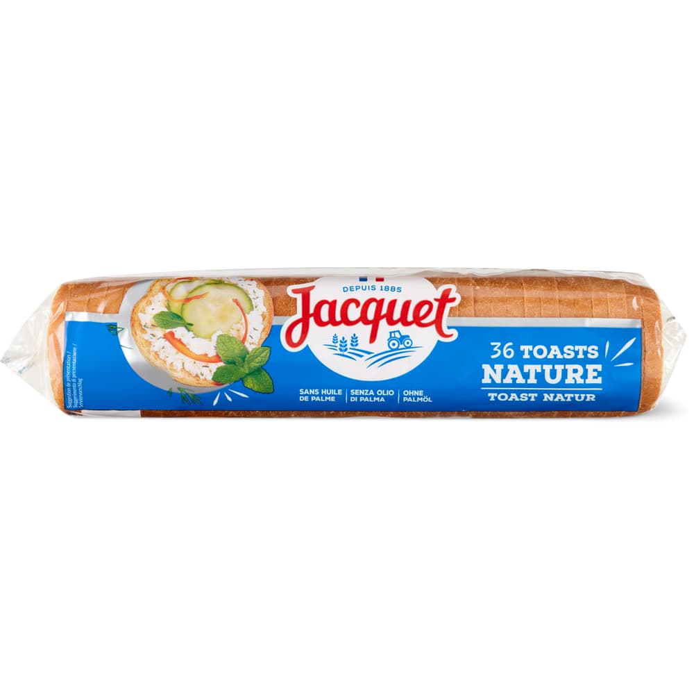 Jacquet Runder Toast Natur