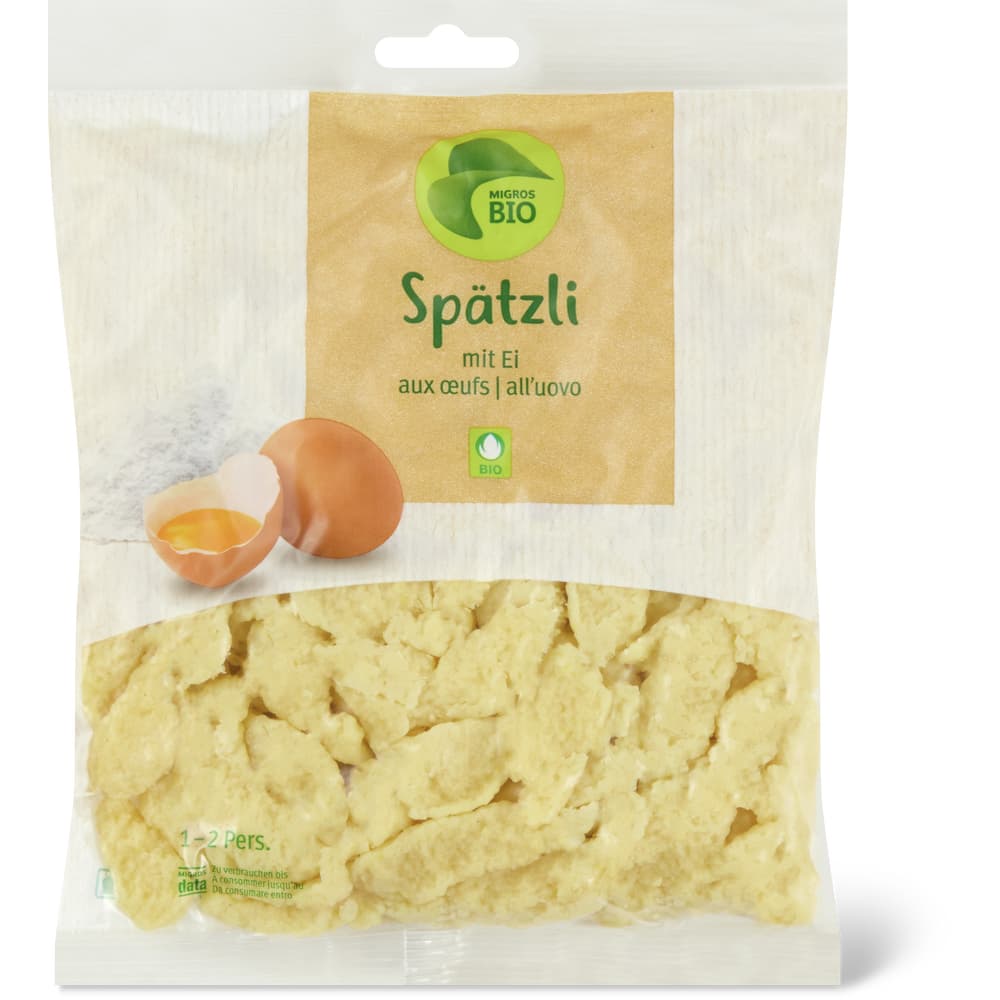 Migros Bio Eierspätzli