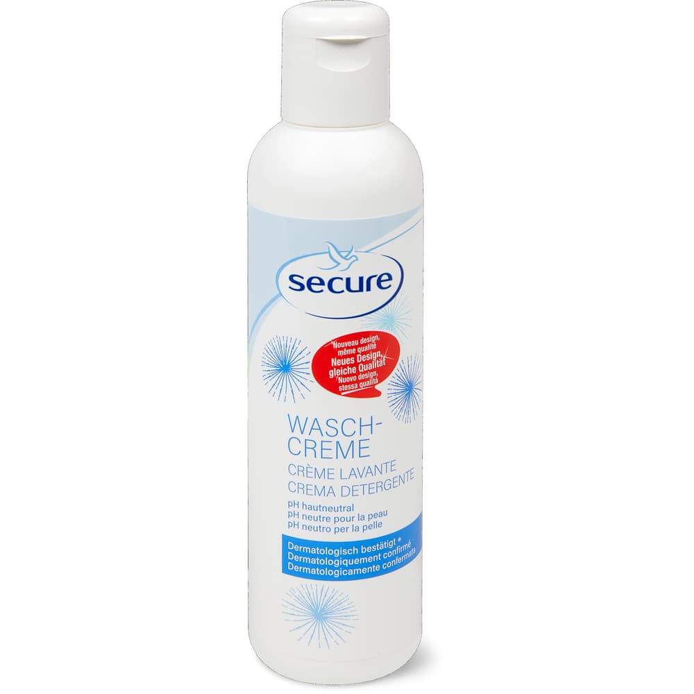 Secure Waschcreme pH hautneutral