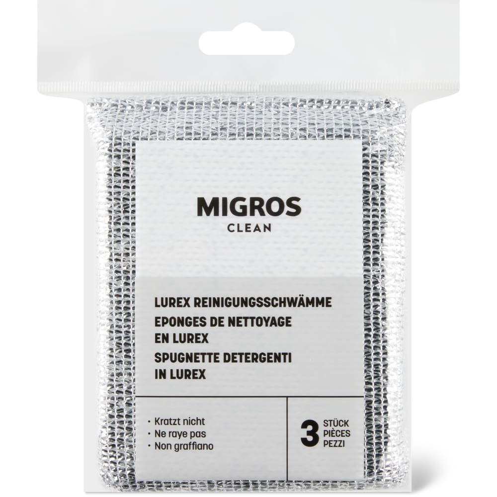 Migros Clean Reinigungsschwämme Lurex