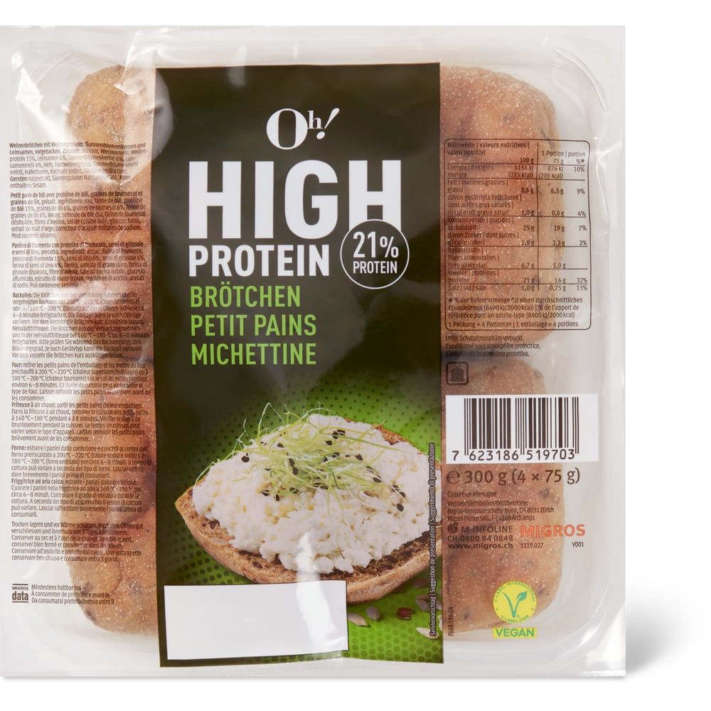 Oh! Proteinbrötchen