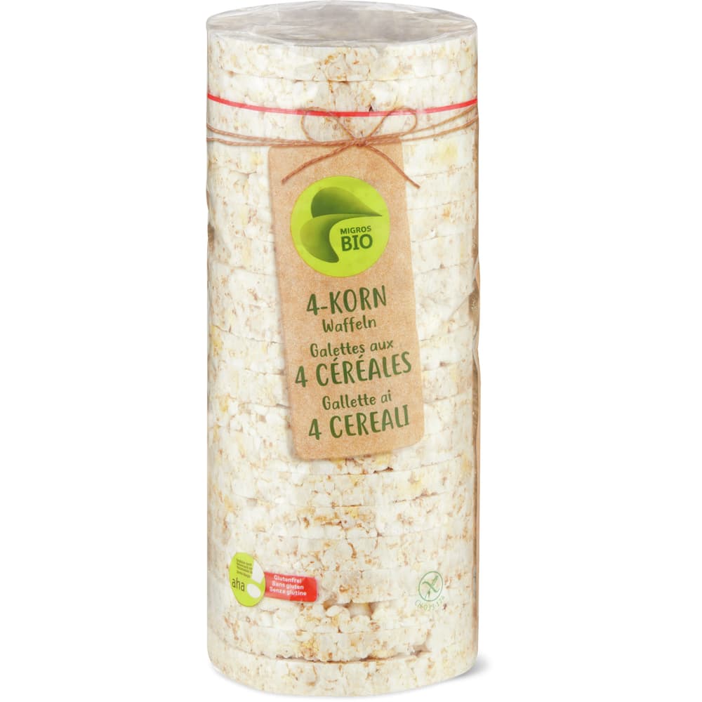 Migros Bio aha! 4-Korn Waffeln