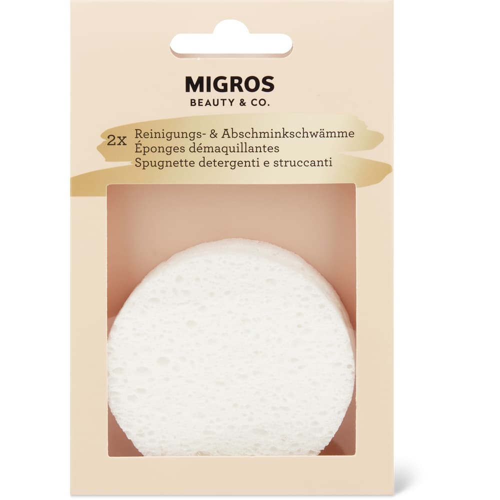 Migros Beauty & Co. Reinigungsschwämme 2 Stück