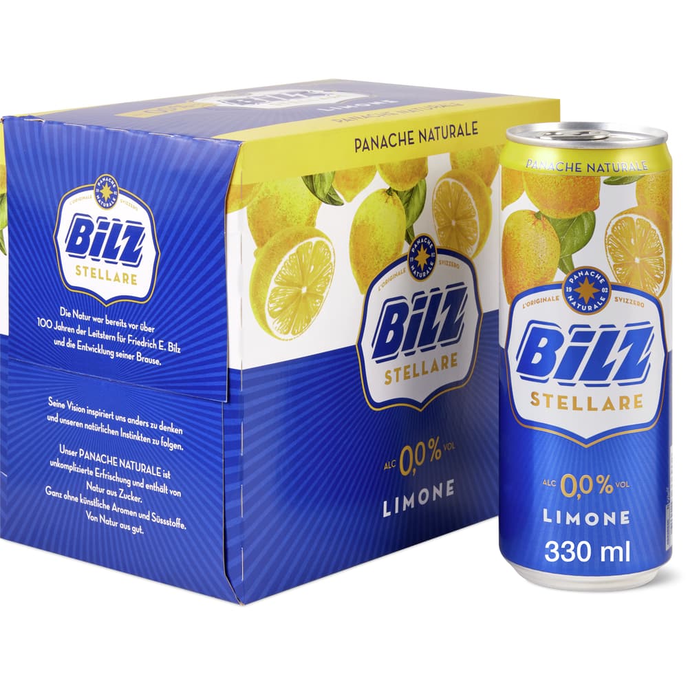 Bilz Stellare 0.0% Alkoholfreies Bier Zitrone
