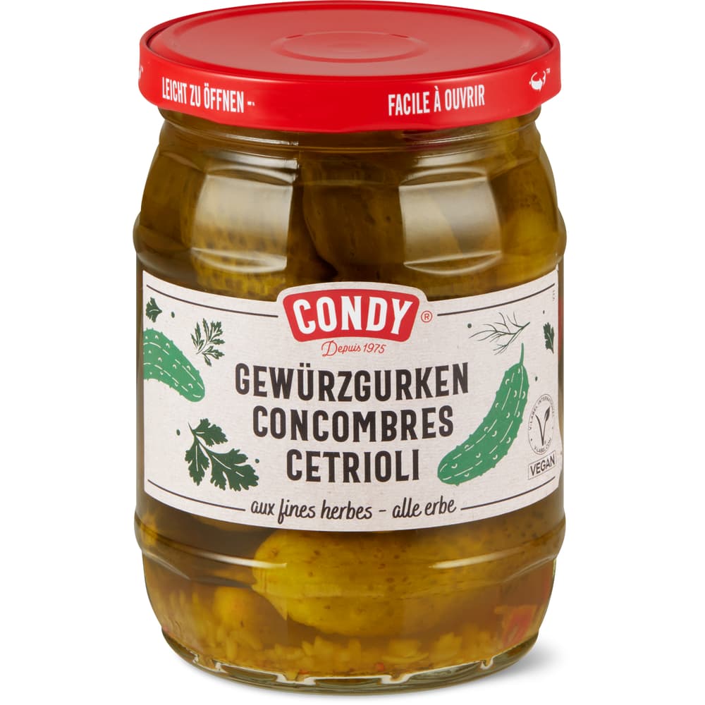 Condy Gewürzgurken vegan