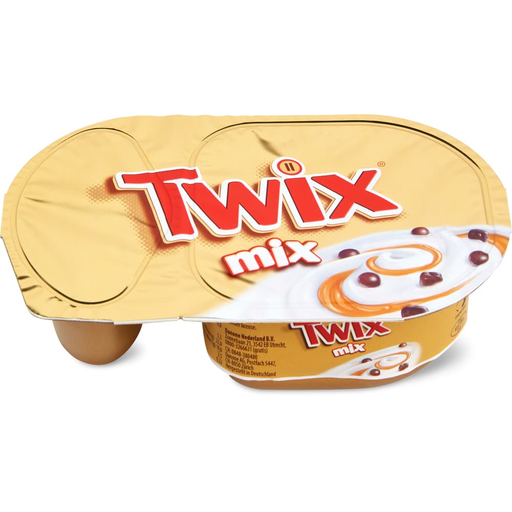 Twix Mix Joghurt Caramelsauce & Twix Perlen