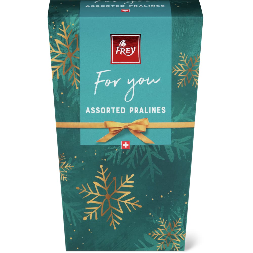 Frey For you Pralinen Kakao, Haselnuss, Pistazie