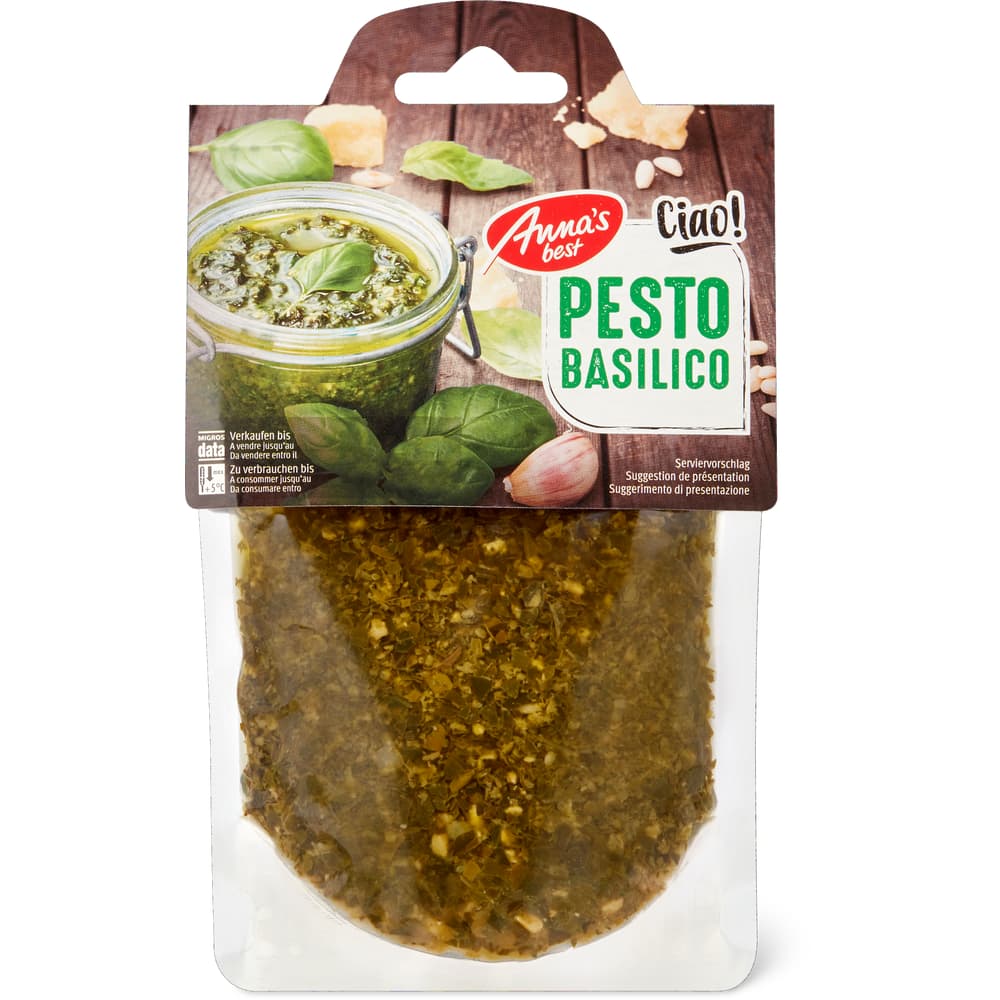 Anna's Best Sauce Pesto Basilikum