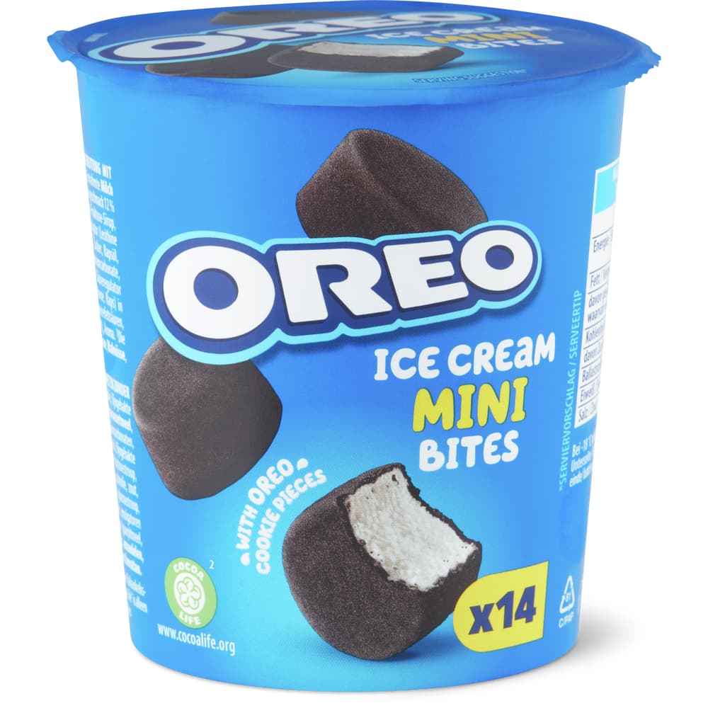 Oreo Mini Bites Eiscremehäppchen mit OREO-Keksstücken