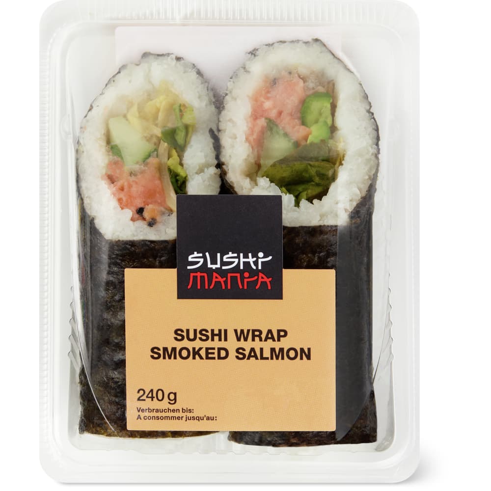 Sushi Mania Wrap Smoked Salmon
