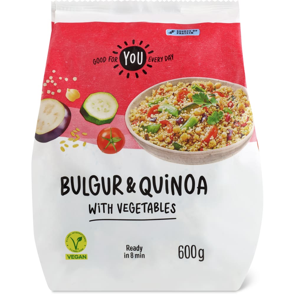 You Bulgur & Quinoa mit Gemüse