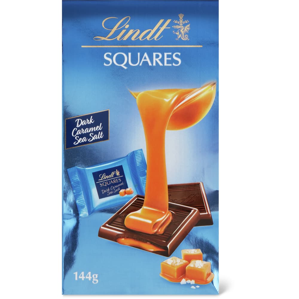 Lindt Squares Dark Caramel